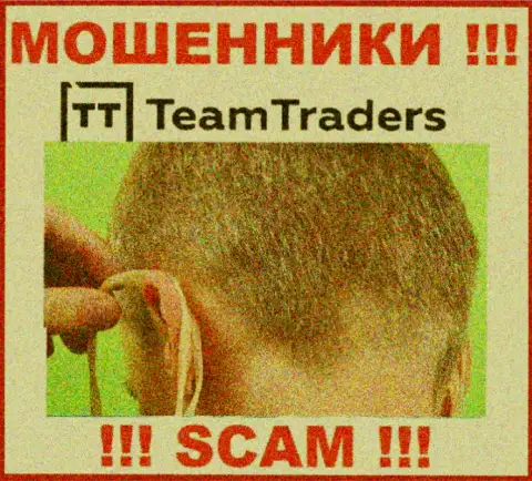 С Team Traders не сможете заработать, заманят к себе в организацию и сольют под ноль