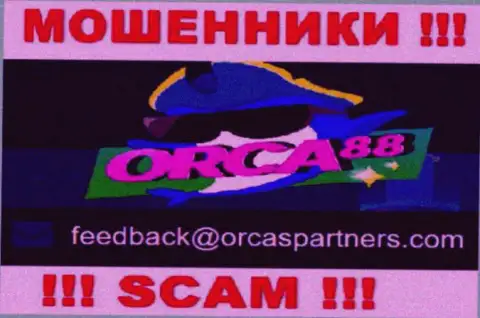 Лохотронщики Orca88 показали этот e-mail на своем сайте