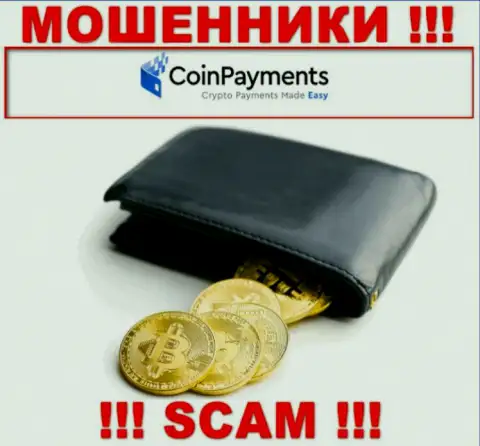 Будьте весьма внимательны, сфера работы Coin Payments, Крипто кошелек - это надувательство !