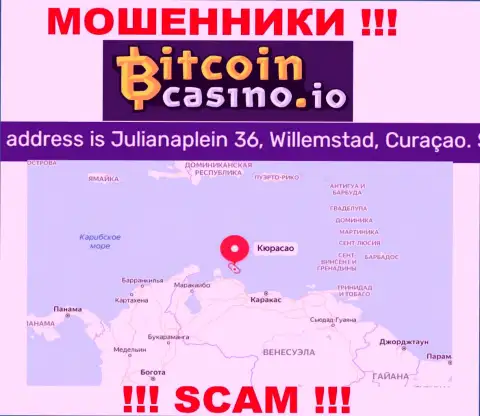 Будьте очень бдительны - компания BitcoinCasino сидит в офшоре по адресу - Джулианаплейн 36, Виллемстад, Кюрасао и кидает лохов