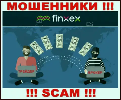 Finxex Com - это настоящие internet-лохотронщики !!! Выманивают финансовые средства у валютных игроков хитрым образом