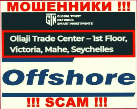Офшорное месторасположение ГТН Старт по адресу Oliaji Trade Center - 1st Floor, Victoria, Mahe, Seychelles позволило им безнаказанно обворовывать