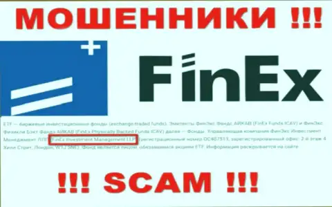 Юр. лицо, которое владеет internet кидалами FinEx - ФинЭкс Инвестмент Менеджмент ЛЛП