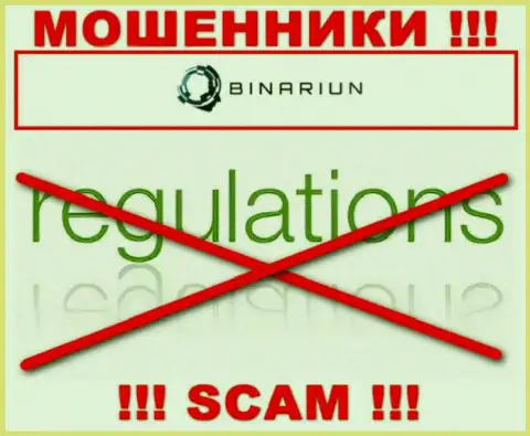 У организации Binariun нет регулируемого органа, значит это наглые интернет мошенники ! Будьте начеку !