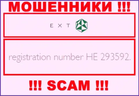 Номер регистрации ЕХТ - HE 293592 от слива финансовых вложений не спасает
