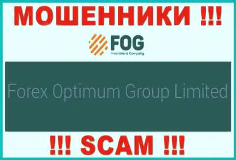 Юридическое лицо компании Forex Optimum - это Forex Optimum Group Limited, информация взята с официального сайта