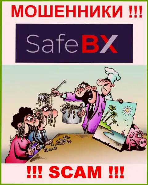 Пользуясь наивностью лохов, SafeBX Com затягивают жертв в свой разводняк