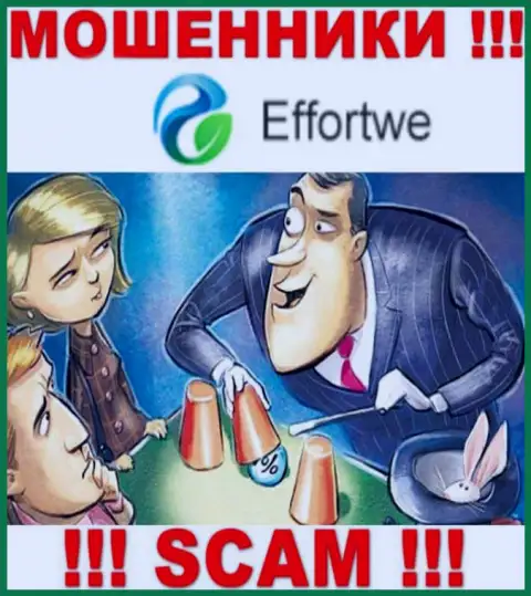 В компании Effortwe Global Limited Вас раскручивают, требуя погасить комиссию за возврат денежных средств