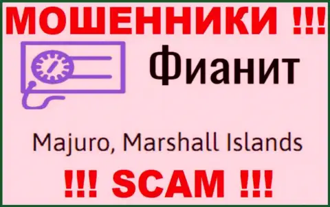 Контора FiaNit зарегистрирована очень далеко от оставленных без денег ими клиентов на территории Majuro, Marshall Islands