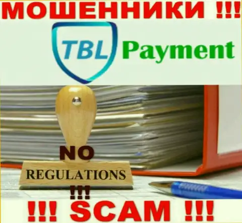 Рекомендуем избегать TBL Payment - можете лишиться денежных средств, т.к. их работу вообще никто не регулирует