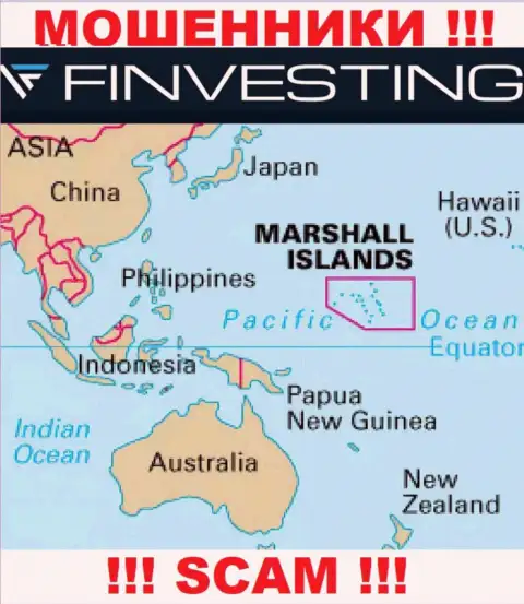 Marshall Islands - это официальное место регистрации компании Finvestings