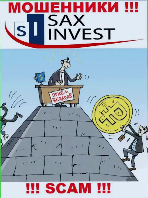 SaxInvest не вызывает доверия, Инвестиции - это именно то, чем занимаются данные мошенники
