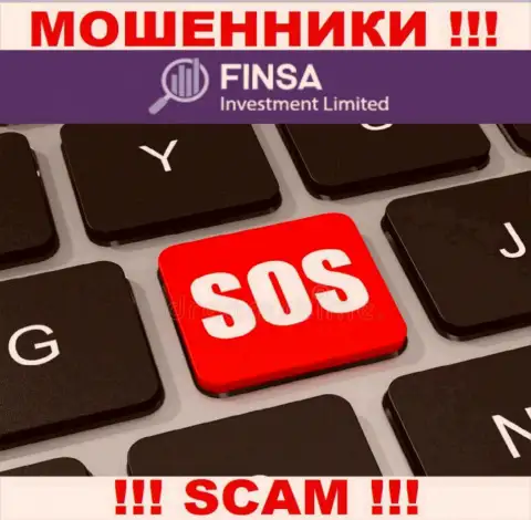 Не надо отчаиваться в случае грабежа со стороны организации FinsaInvestmentLimited Com, вам попробуют посодействовать