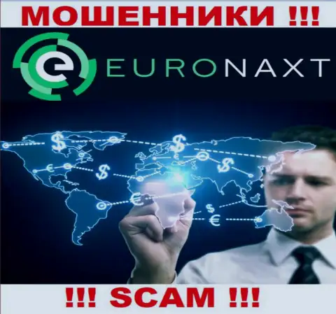 Не отдавайте денежные активы в EuroNaxt Com, тип деятельности которых - Broker