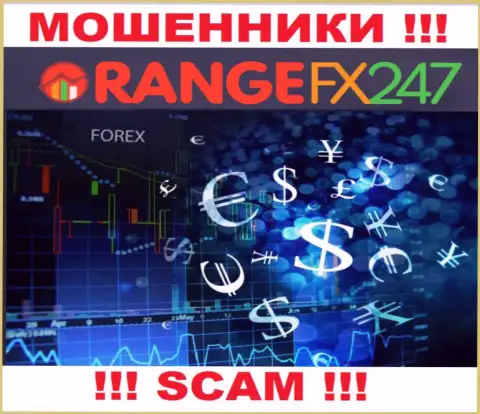 OrangeFX247 заявляют своим наивным клиентам, что оказывают свои услуги в сфере Forex