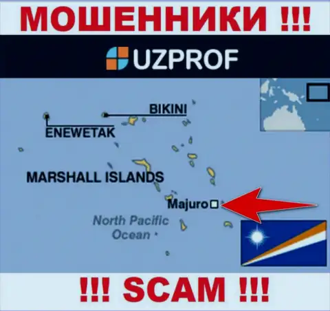 Пустили корни интернет-мошенники ЮзПроф в офшорной зоне  - Majuro, Republic of the Marshall Islands, будьте крайне внимательны !!!