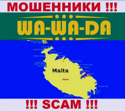 Мальта - здесь зарегистрирована компания Ва Ва Да