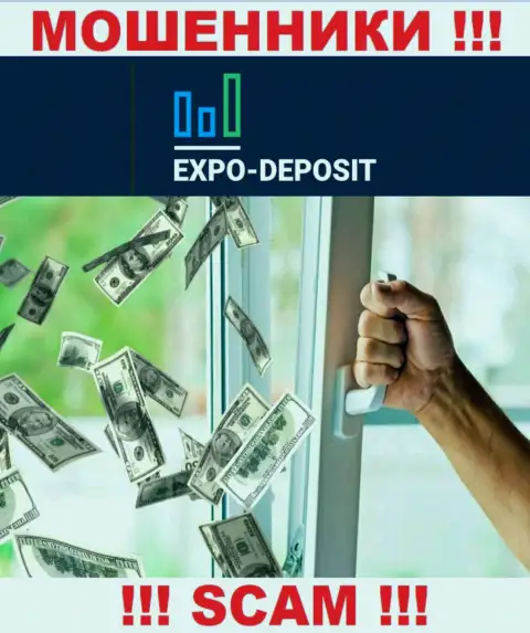 РИСКОВАННО работать с конторой Expo Depo Com, данные internet аферисты все время крадут денежные средства игроков