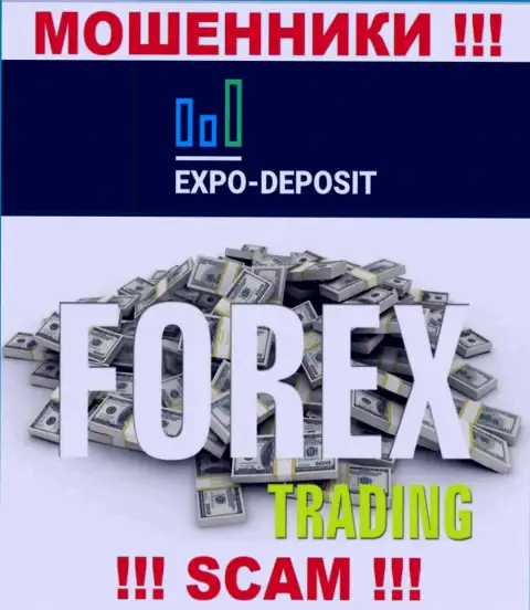 FOREX - это направление деятельности жульнической конторы Expo-Depo