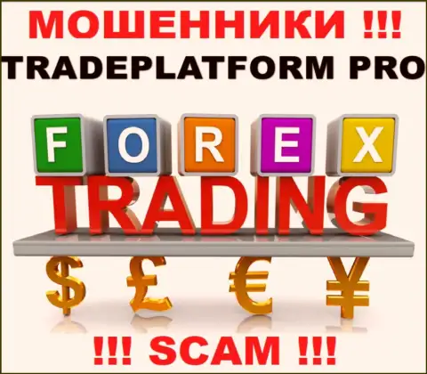 Не верьте, что деятельность TradePlatform Pro в сфере Forex законна