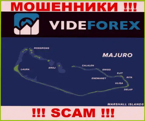 Компания Вайд Форекс зарегистрирована довольно-таки далеко от своих клиентов на территории Majuro, Marshall Islands