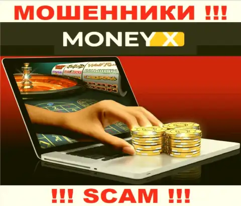Internet-казино - это сфера деятельности интернет-мошенников Money X