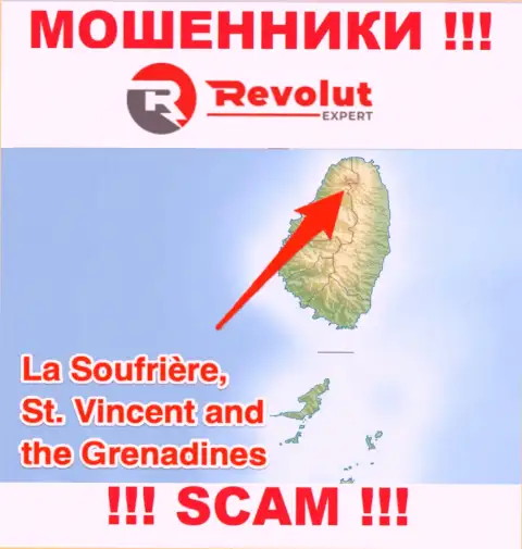 Организация RevolutExpert - это мошенники, обосновались на территории St. Vincent and the Grenadines, а это офшорная зона