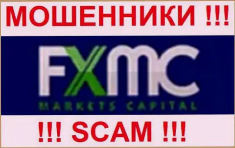 Лого форекс брокерской компании Fxmarketscapital Com